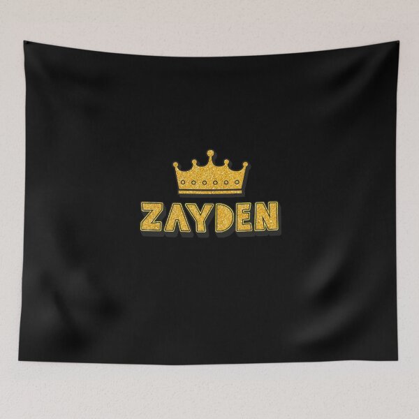 Item preview, Zayden Personalized Name With Crown - Cool & Funny Custom Gift for Men and Boys designed and sold by Oussinc.