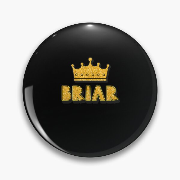 Item preview, Briar Personalized Name With Crown - Cool & Funny Custom Gift for Men and Boys designed and sold by Oussinc.