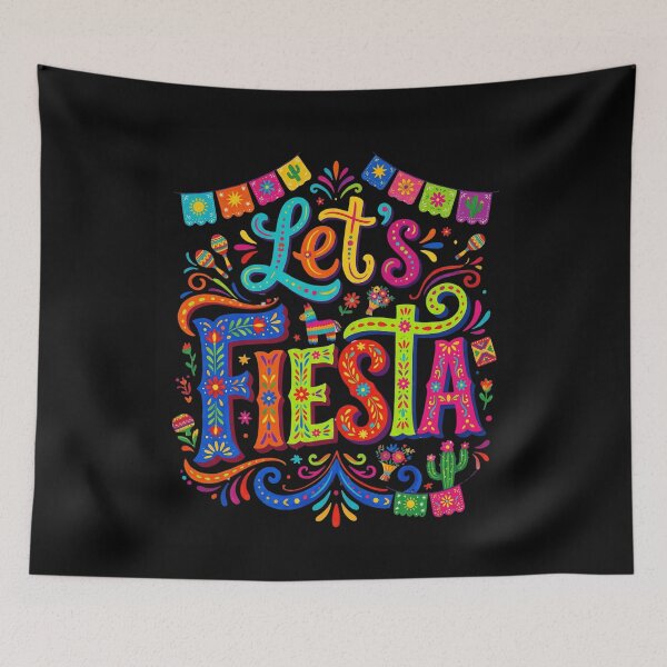 Item preview, Let's Fiesta Cinco De Mayo Mexican Party Celebration designed and sold by SofenArt.