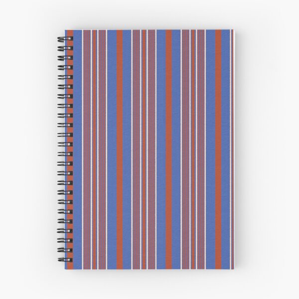 Item preview, Vintage Wavy Stripe Pattern-Blue & Rust Vertical Retro Coastal Lines designed and sold by Brianaidesigns.