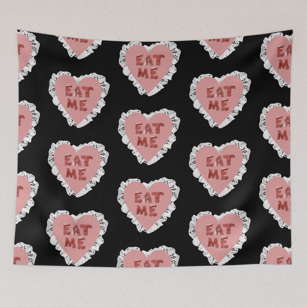 Item preview, Eat Me Heart designed and sold by PopBubbleShop.