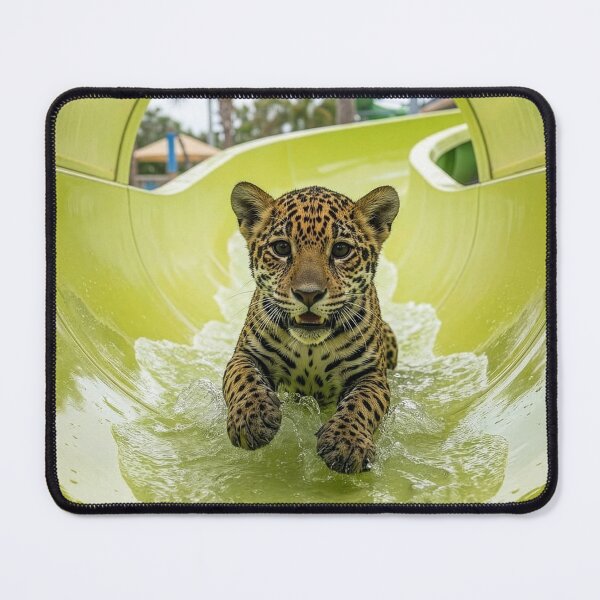 Item preview, Jaguar Cub Has Fun in Water Park designed and sold by Tridentulus.