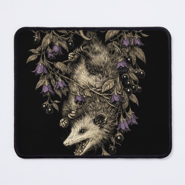 Item preview, Vintage Opossum Nightshade Botanical Illustration designed and sold by Retro Mood Co.