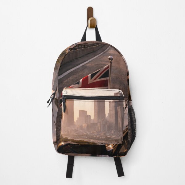 Item preview, Osaka Skyline Road Wall Art | Japanese Cityscape Print with Osaka Castle | The Measure of Empire designed and sold by Element Horizon Studio.