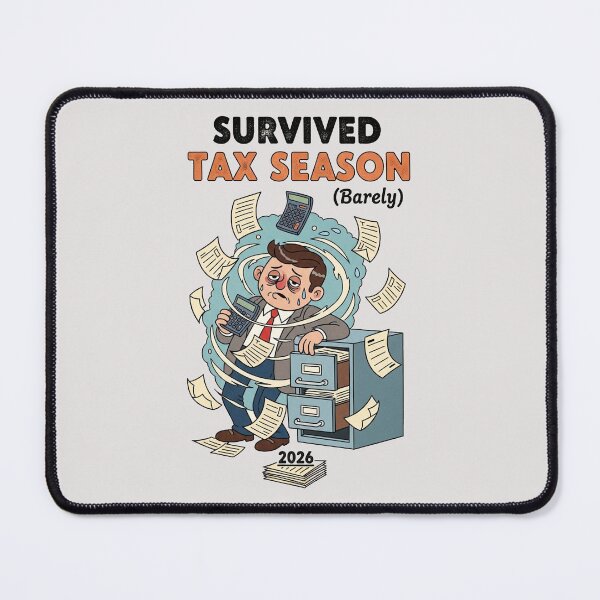 Item preview, Survived Tax Season (Barely) designed and sold by FlamaC.
