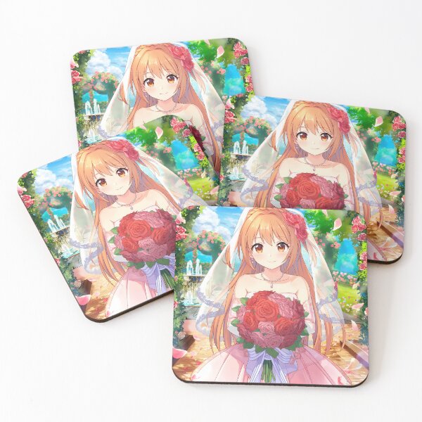 Item preview, Nozomi Romantic Rose Bride Princess Connect Game Anime Girl designed and sold by TanglenRabbit.
