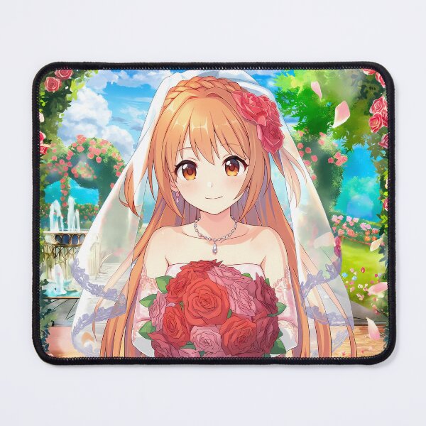Item preview, Nozomi Romantic Rose Bride Princess Connect Game Anime Girl designed and sold by TanglenRabbit.