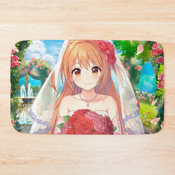 Item preview, Nozomi Romantic Rose Bride Princess Connect Game Anime Girl designed and sold by TanglenRabbit.