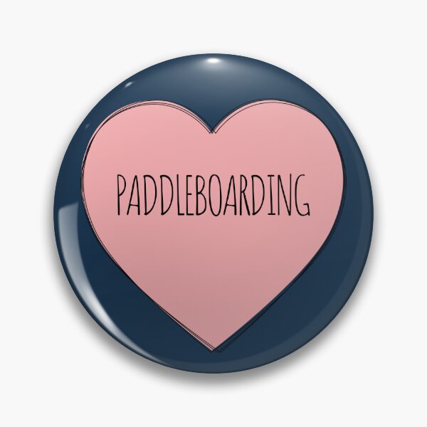 Item preview, I Love Paddleboarding Heart designed and sold by MaryAller.