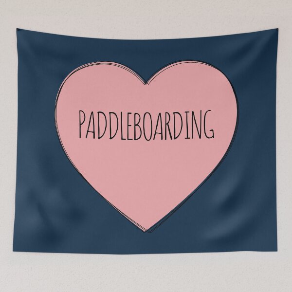 Item preview, I Love Paddleboarding Heart designed and sold by MaryAller.