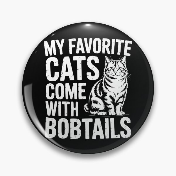 Item preview, My Favorite Cats Come with Bobtails designed and sold by theartfulaspie.