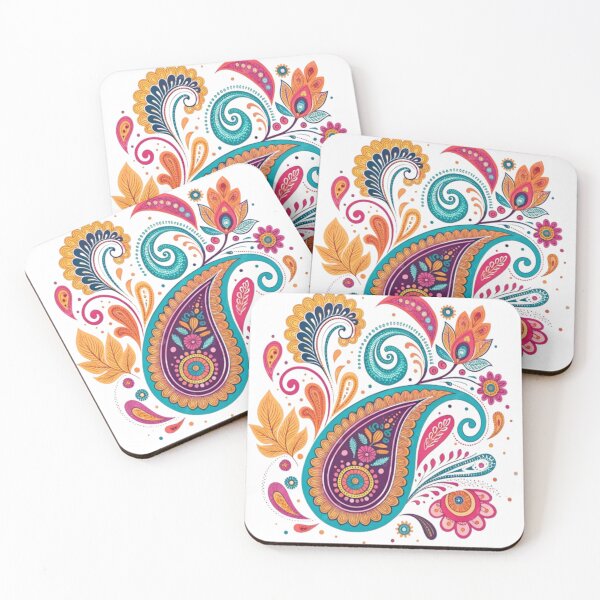 Item preview, Boho Paisley Bloom Art Sticker designed and sold by StickaSketch.