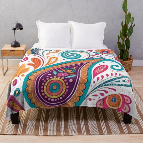 Item preview, Boho Paisley Bloom Art Sticker designed and sold by StickaSketch.