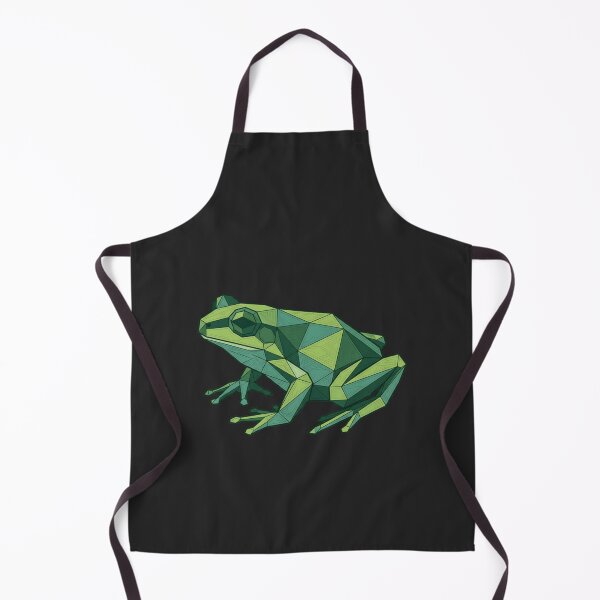 Item preview, Green Frog Low Poly – Geometric Design T-Shirt for Biology Students designed and sold by bsbd-action.