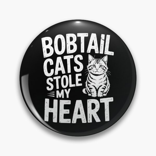 Item preview, Bobtail Cats Stole My Heart designed and sold by theartfulaspie.