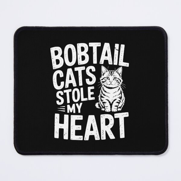 Item preview, Bobtail Cats Stole My Heart designed and sold by theartfulaspie.