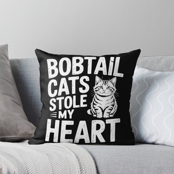 Item preview, Bobtail Cats Stole My Heart designed and sold by theartfulaspie.