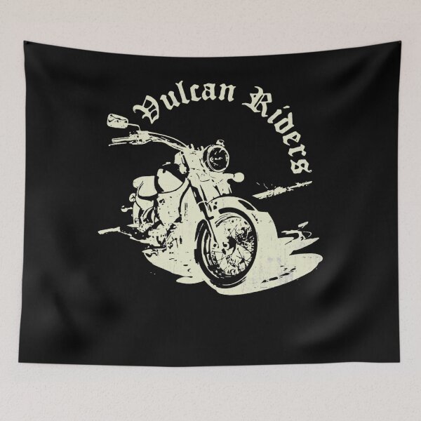 Artikelvorschau, Dulcan Riders Vintage Motorradgrafik entworfen und verkauft von FroggyBaBoy.