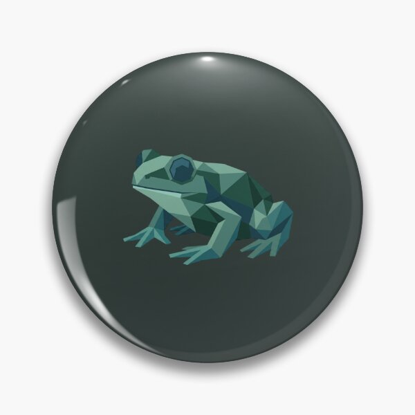Item preview, Minimalist Low Poly Frog – Modern Design Cap for Young People designed and sold by bsbd-action.