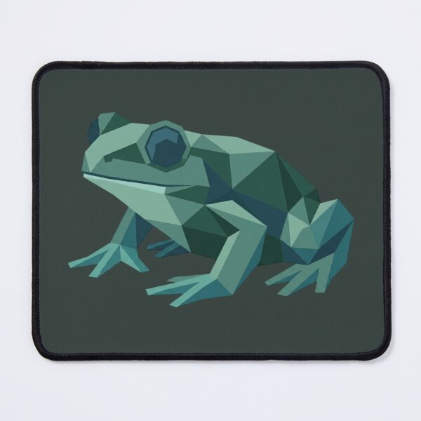 Item preview, Minimalist Low Poly Frog – Modern Design Cap for Young People designed and sold by bsbd-action.