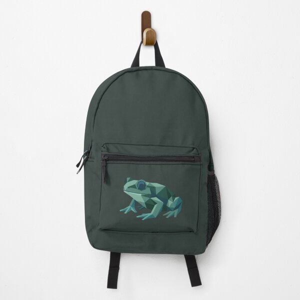Item preview, Minimalist Low Poly Frog – Modern Design Cap for Young People designed and sold by bsbd-action.