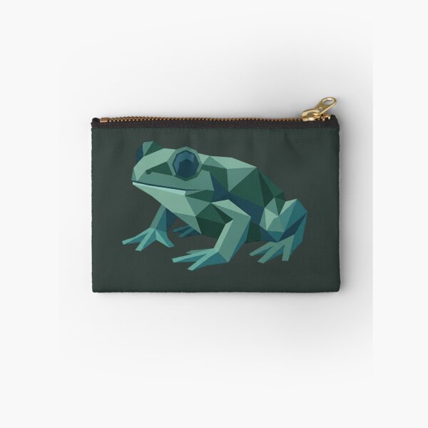 Item preview, Minimalist Low Poly Frog – Modern Design Cap for Young People designed and sold by bsbd-action.
