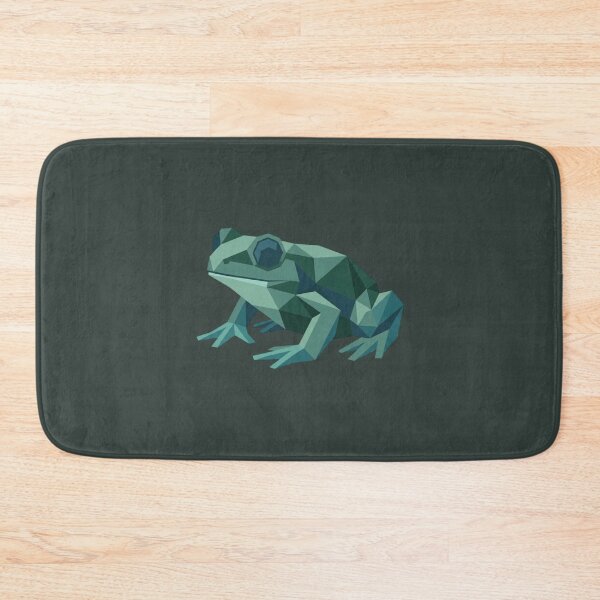 Item preview, Minimalist Low Poly Frog – Modern Design Cap for Young People designed and sold by bsbd-action.
