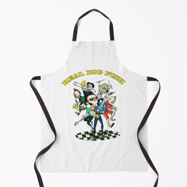 Item preview, Reall Big Fishs Cartoon Band Fan Art designed and sold by SATURDAYSRELICS.