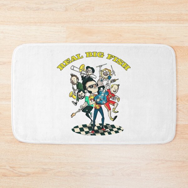 Item preview, Reall Big Fishs Cartoon Band Fan Art designed and sold by SATURDAYSRELICS.