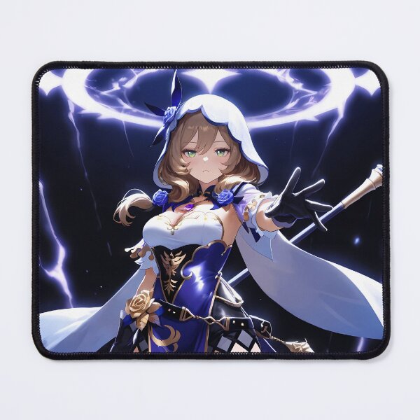 Item preview, Lisa Genshin Impact Electro Lightning Mage Pose designed and sold by TanglenRabbit.