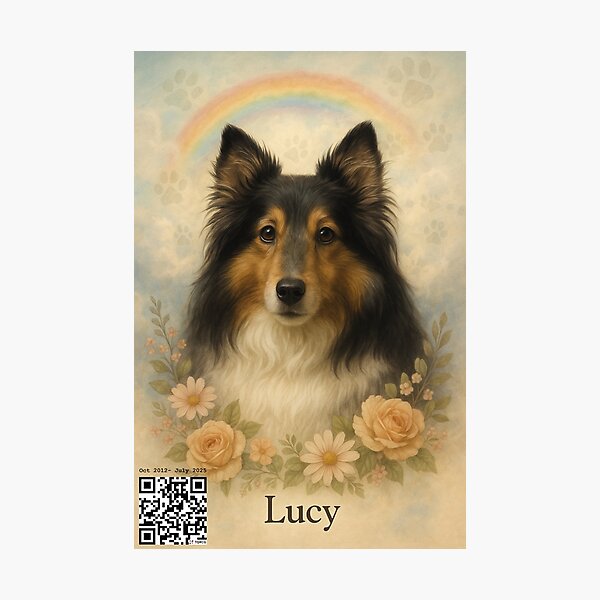 Item preview, In Memory of Lucy Lu designed and sold by LINKDWEAR.