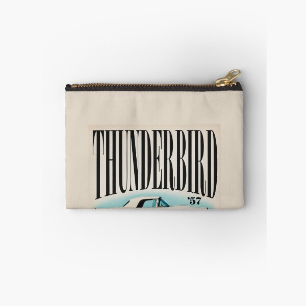 Item preview, 1957 Ford Thunderbird Vintage Ad Style Classic Car Art designed and sold by TheArtOfCar.