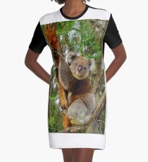 Koala Graphic T-Shirt Dress