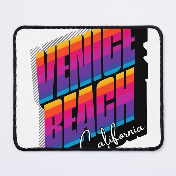 Item preview, Venice Beach California Retro 80s Stripe Design designed and sold by DonnaRaine.