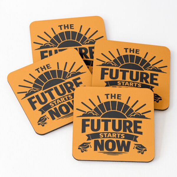 Item preview, The Future Starts Now – Graduation Silhouette Design designed and sold by DesignHouse07.