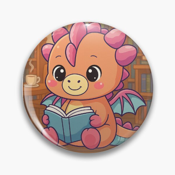 Item preview, Dragon reading book designed and sold by Jennysita.