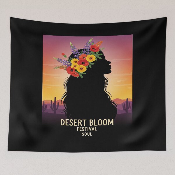Item preview, Desert Bloom Festival Soul designed and sold by FlamaC.