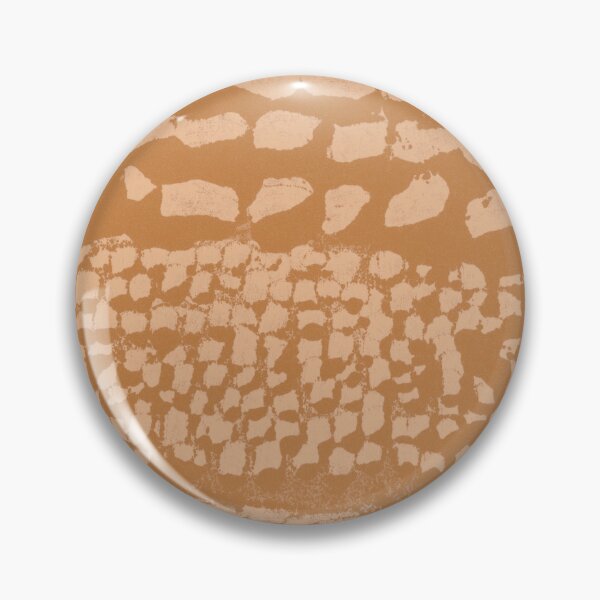 Item preview, Three Grains Textured Monoprint - Rust + Melon designed and sold by Irene Estelle.