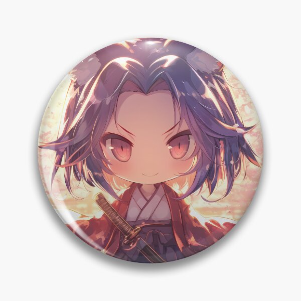 Item preview, Izuna Hatsuse No Game No Life Chibi Samurai In Spring Sakura designed and sold by TanglenRabbit.