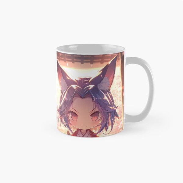 Item preview, Izuna Hatsuse No Game No Life Chibi Samurai In Spring Sakura designed and sold by TanglenRabbit.