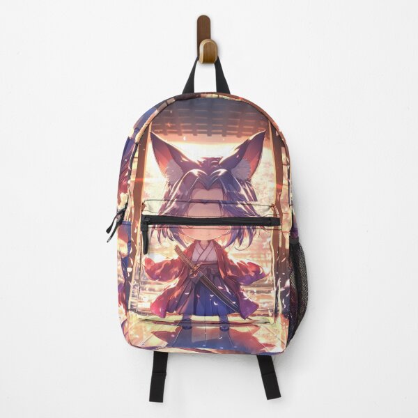 Item preview, Izuna Hatsuse No Game No Life Chibi Samurai In Spring Sakura designed and sold by TanglenRabbit.