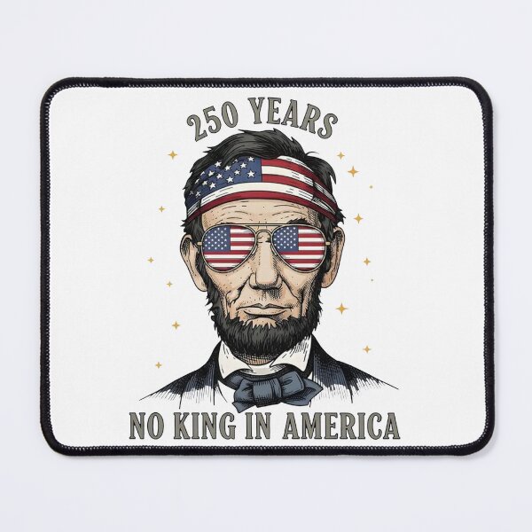 Item preview, No King in America Shirt 250 Years Patriotic Lincoln designed and sold by MutzelArts.