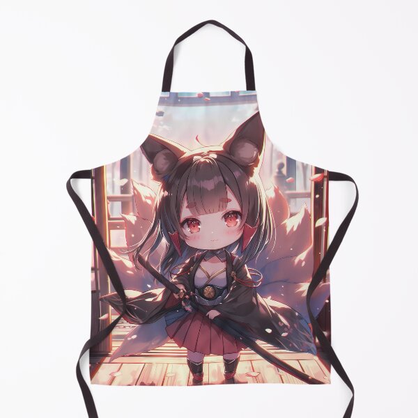 Item preview, Akagi Azur Lane Fox Ears Chibi Sunset Glow designed and sold by TanglenRabbit.