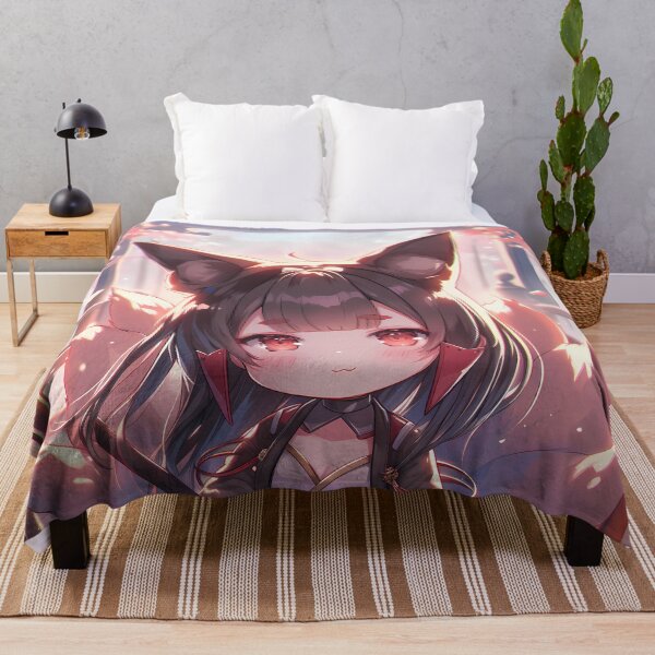 Item preview, Akagi Azur Lane Fox Ears Chibi Sunset Glow designed and sold by TanglenRabbit.