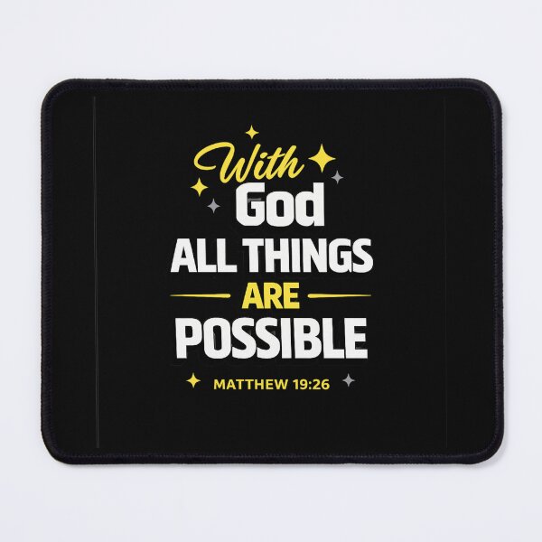 Item preview, With God All Things Are Possible. designed and sold by Virtuousvogue.