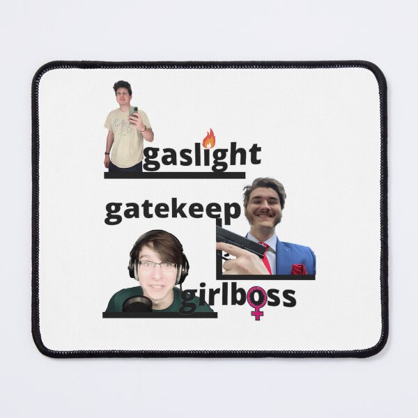 Item preview, gaslight gatekeep girlboss chuckle sandwich  designed and sold by chicandsleek.