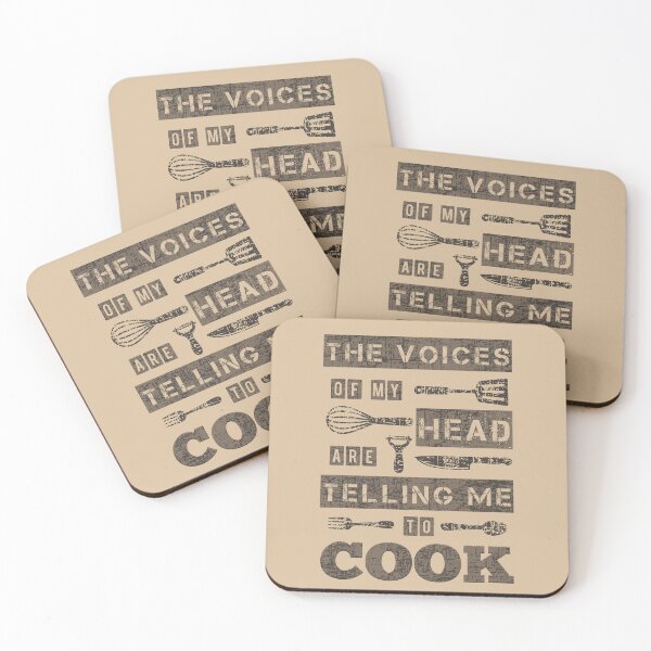 Item preview, The Voices Of My Head Are Telling Me To Cook designed and sold by Shedronpanda.