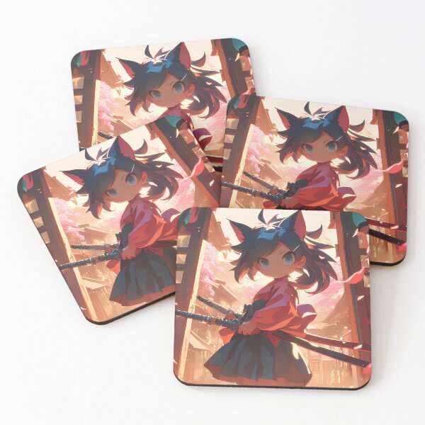 Item preview, Tsubasa Hanekawa Bakemonogatari Chibi Kimono Lantern Light designed and sold by TanglenRabbit.