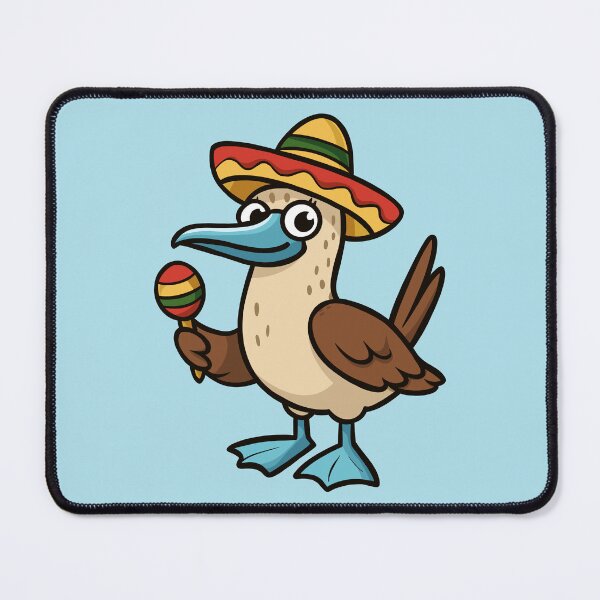 Item preview, Cinco de Mayo Blue-Footed Booby designed and sold by Ghost on Toast.