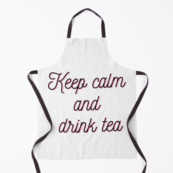 Item preview, Keep calm and drink tea quote designed and sold by Selenysm.